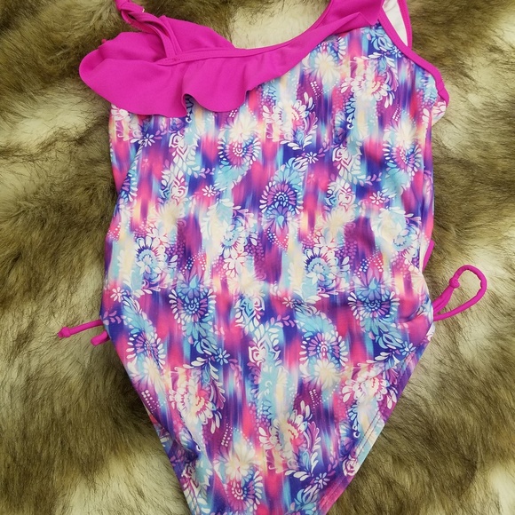 *LAST CHANCE swimsuit girls(kids) size 14 - Picture 2 of 4